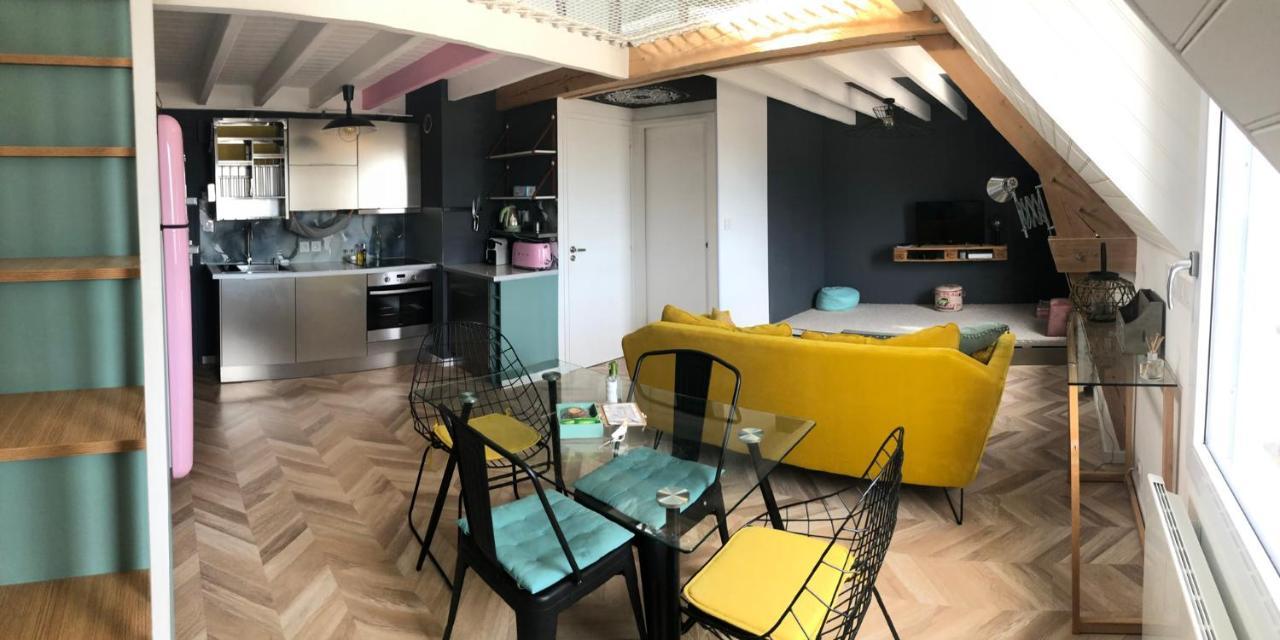 Catamaran - Duplex Atypique Avec Parking Leilighet Vannes Eksteriør bilde